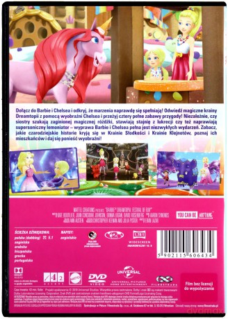 Barbie Dreamtopia: Święto zabawy [DVD]