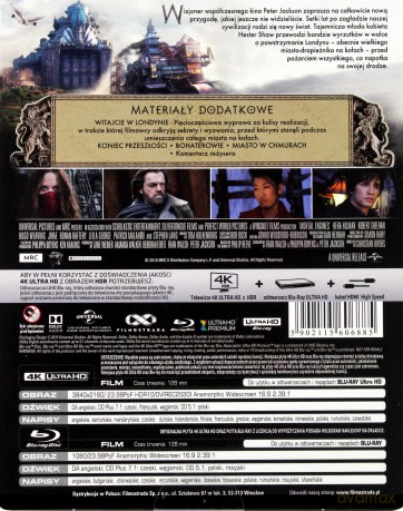 Zabójcze maszyny (steelbook) [Blu-Ray 4K]+[Blu-Ray]