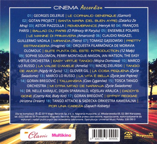 Cinema Accordion [CD]
