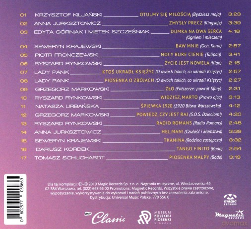 Cinema Cygan. Piosenki filmowe Jacka Cygana [CD]