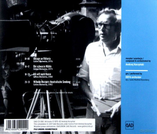 Andrzej Korzyński: Orwo Years. Music From Movies By Celino Bleiweiss [CD]