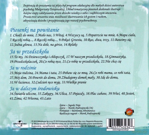 Rosnę z Piosenką [CD]