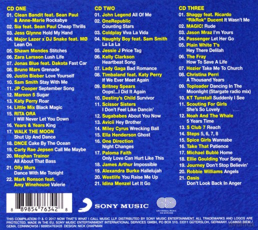 Now That's What I Call Sing [3CD]