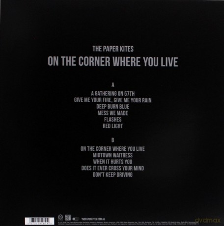 The Paper Kites: On The Corner Where You Live [Winyl]