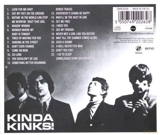 Kinks: Kinda Kinks [CD]