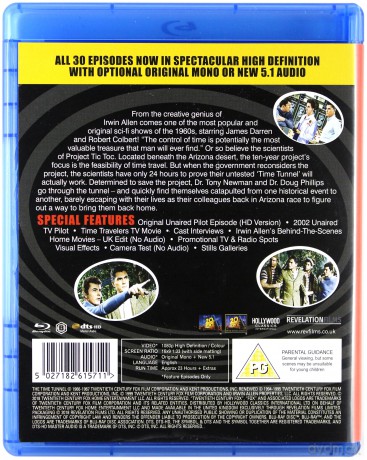 Time Tunnel: Complete Collection [7xBlu-Ray]