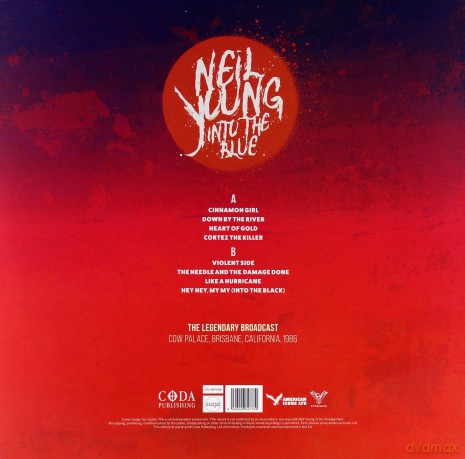 Neil Young: Into The Blue (Blue) [Winyl]