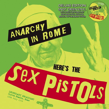 Sex Pistols: Anarchy In Rome With Turntable Mat [Winyl]