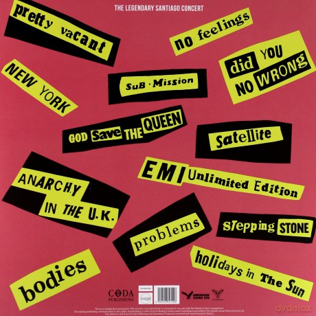 Sex Pistols: Same Old Bollocks (Yellow) [Winyl]