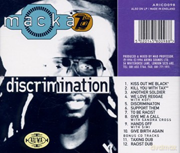 Macka-B: Discrimination [CD]