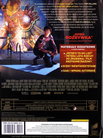 Spider-Man: Daleko od domu (booklet) [DVD]