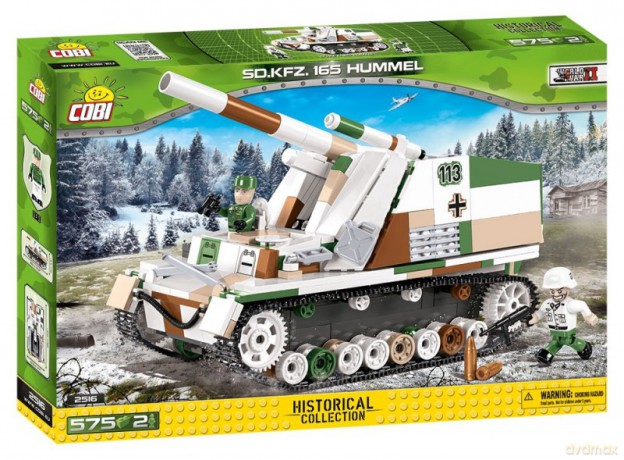 Armia Sd.Kfz. 165 Hummel niemieckie działo [KLOCKI]
