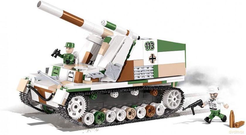 Armia Sd.Kfz. 165 Hummel niemieckie działo [KLOCKI]