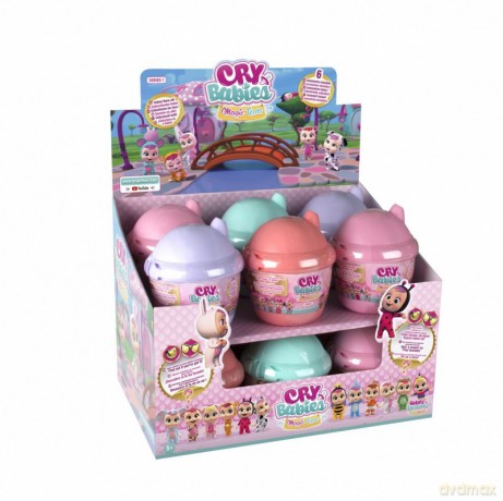 Laleczka Cry Babies Magic Teares mix display 12 sztuk