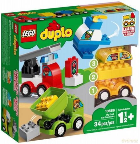 LEGO DUPLO Moje pierwsze samochodziki (10886) [KLOCKI]