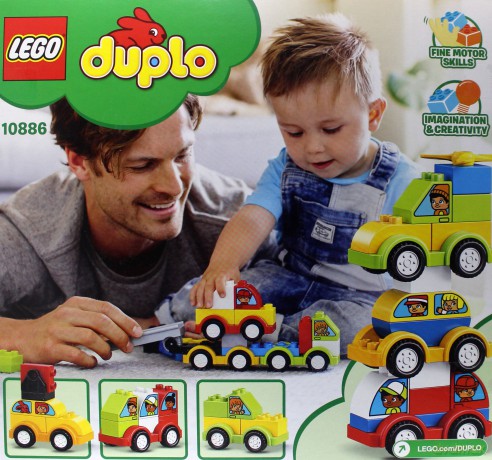 LEGO DUPLO Moje pierwsze samochodziki (10886) [KLOCKI]
