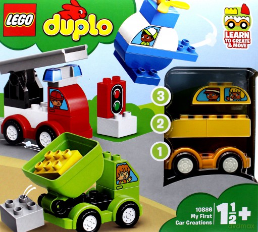LEGO DUPLO Moje pierwsze samochodziki (10886) [KLOCKI]