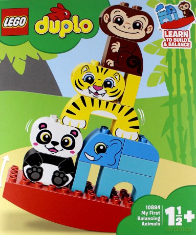 LEGO DUPLO Moje pierwsze zwierzątka na równoważni (10884) [KLOCKI]