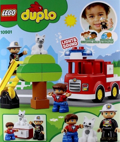 LEGO DUPLO Wóz strażacki (10901) [KLOCKI]