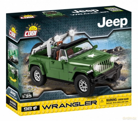 Mała Armia Jeep Wrangler Millitary [KLOCKI]