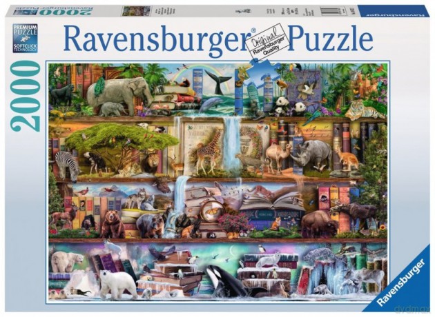 RAVENSBURGER 2000 el. Królestwo dzikich zwierząt [PUZZLE]
