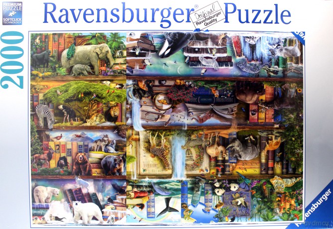 RAVENSBURGER 2000 el. Królestwo dzikich zwierząt [PUZZLE]