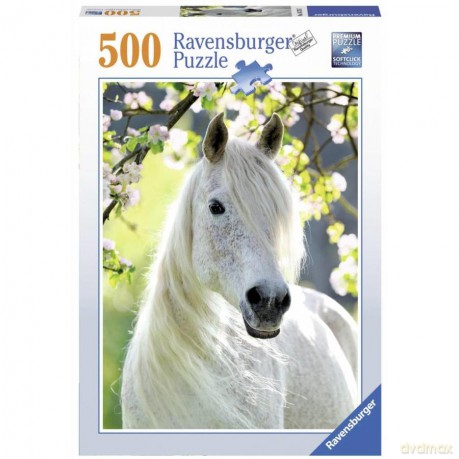RAVENSBURGER 500 el. Biały Koń [PUZZLE]