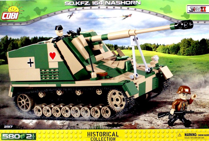 Sd.Kfz.164 Nashorn - niemiecki niszczyciel czołgów [KLOCKI]