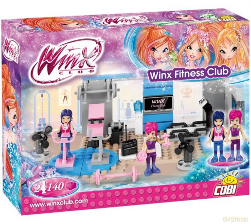 Winx 140 el. Klub Fitness [KLOCKI]
