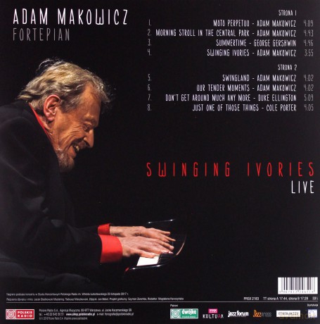 Adam Makowicz: Swinging Ivories [Winyl]