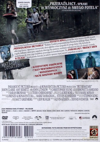 Smętarz dla zwierzaków [DVD]