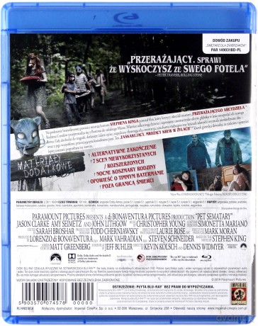 Smętarz dla zwierzaków [Blu-Ray]