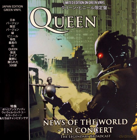 Queen: News Of The World In Concert (Green) [Winyl]
