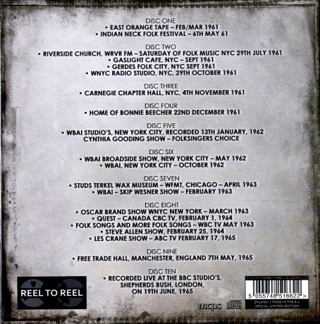 Bob Dylan: Man on The Street [10CD]