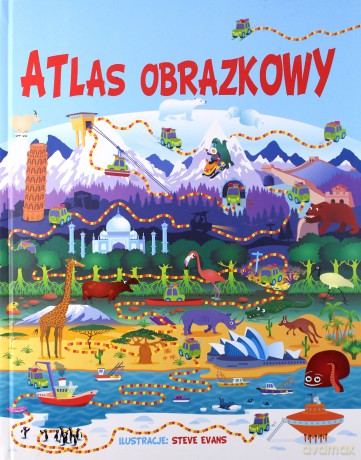 Atlas obrazkowy - Steve Evans [KSIĄŻKA]