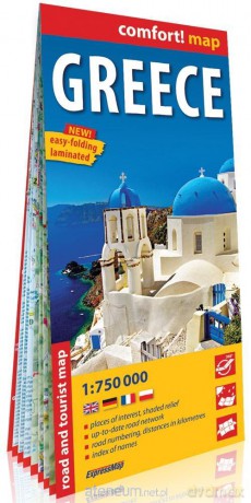 Comfort! map Greece 1:750 000