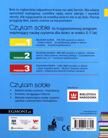 Czytam sobie - Rajdowa krowa - Rafał Witek [KSIĄŻKA]