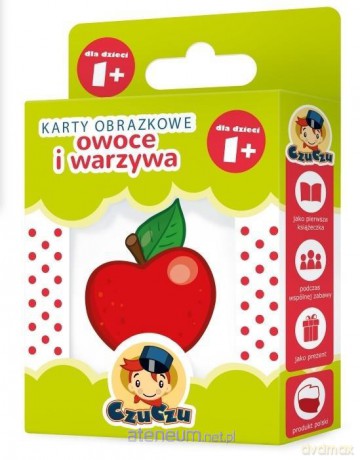 Karty obrazkowe. Owoce i warzywa [GRA]