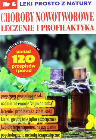Leki prosto z natury cz. 6 Choroby Nowotworowe [KSIĄŻKA]