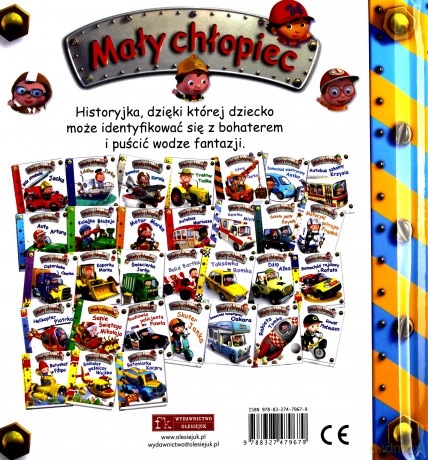 Mały chłopiec. Betoniarka Kacpra - Emilie Beaumont, Nathalie Belineau [KSIĄŻKA]