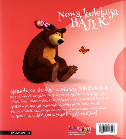 Masza i Niedźwiedź. Nowa kolekcja bajek [KSIĄŻKA]