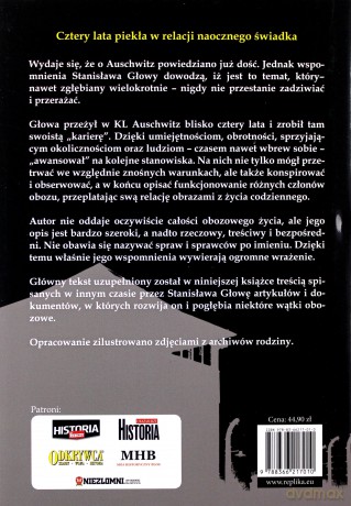 Mrok i mgła nad Auschwitz - Stanisław Głowa [KSIĄŻKA]