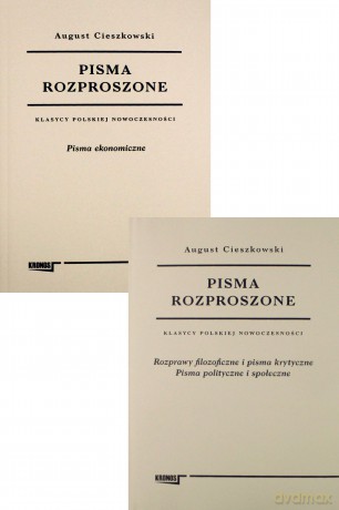 Pisma rozproszone (Tom 1-2) - August Cieszkowski [KSIĄŻKA]