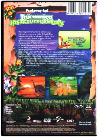 Pradawny ląd 6. Tajemnica Jaszczurczej Skały [DVD]