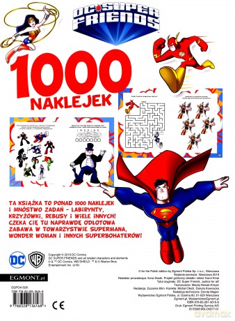 Super Przyjaciele DC. 1000 naklejek [KSIĄŻKA]