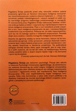 W związku z inteligencją emocjonalną - Magdalena Śmieja [KSIĄŻKA]