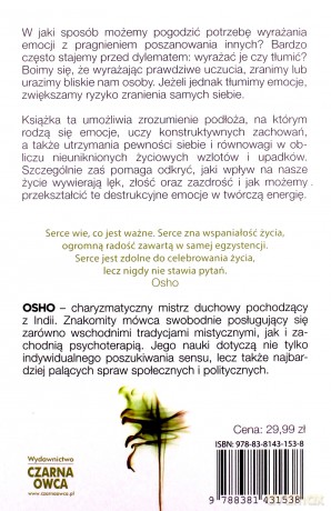 Zdrowie emocjonalne. Przemień lęk, złość - Osho [KSIĄŻKA]
