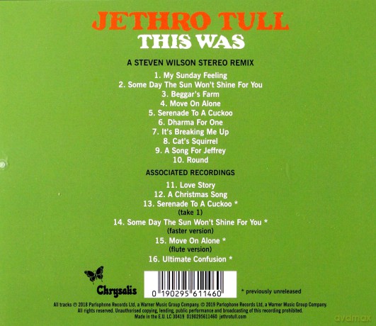 Jethro Tull: This Was [CD]