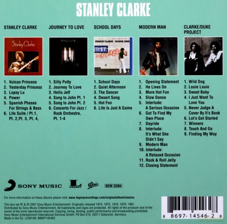 Stanley Clarke: Original Album Classics [5CD]