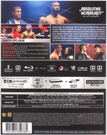 Creed II [Blu-Ray 4K]+[Blu-Ray]